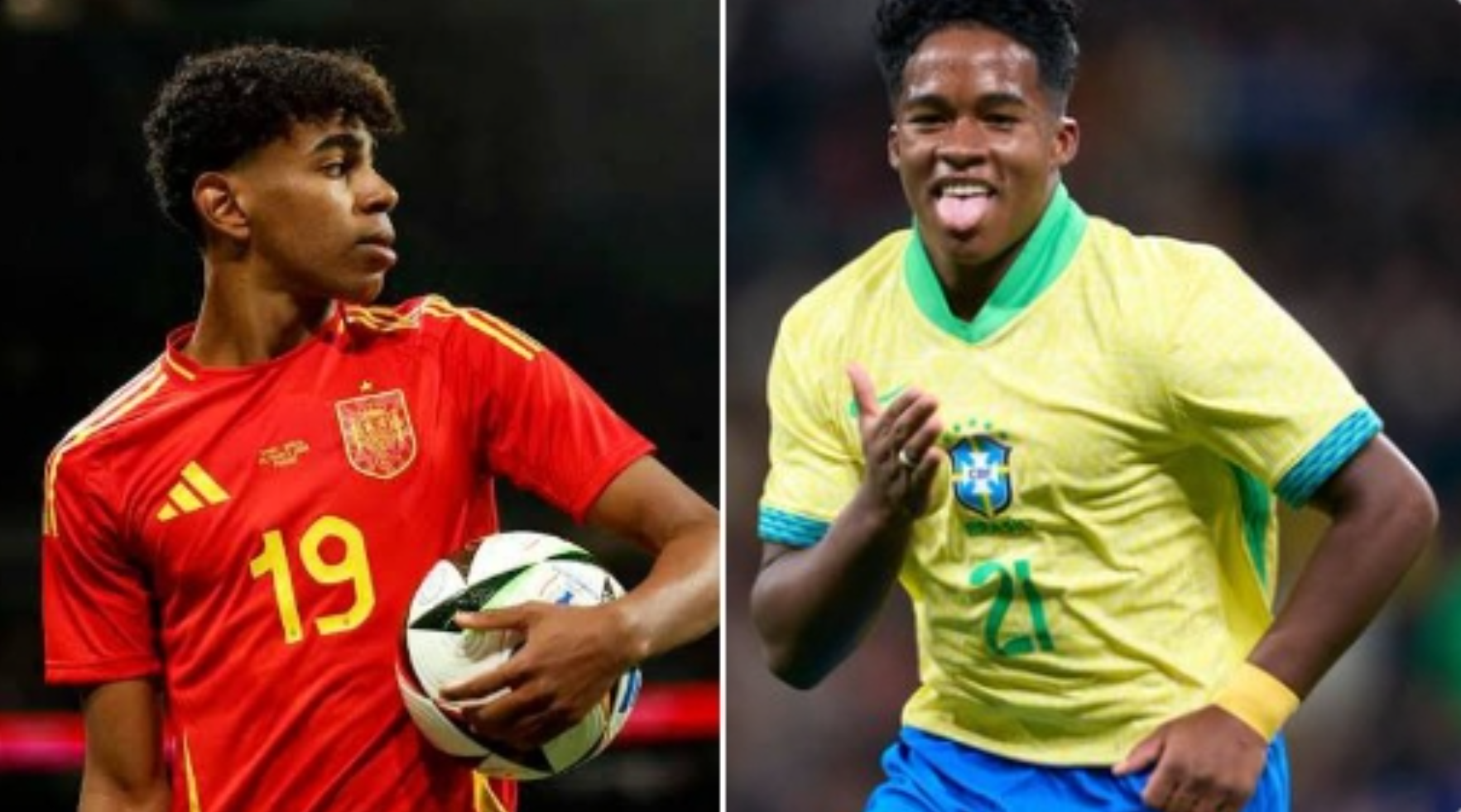 亚马尔闪耀欧洲杯，恩德里克迷失美洲杯：两位年轻球员的对比分析